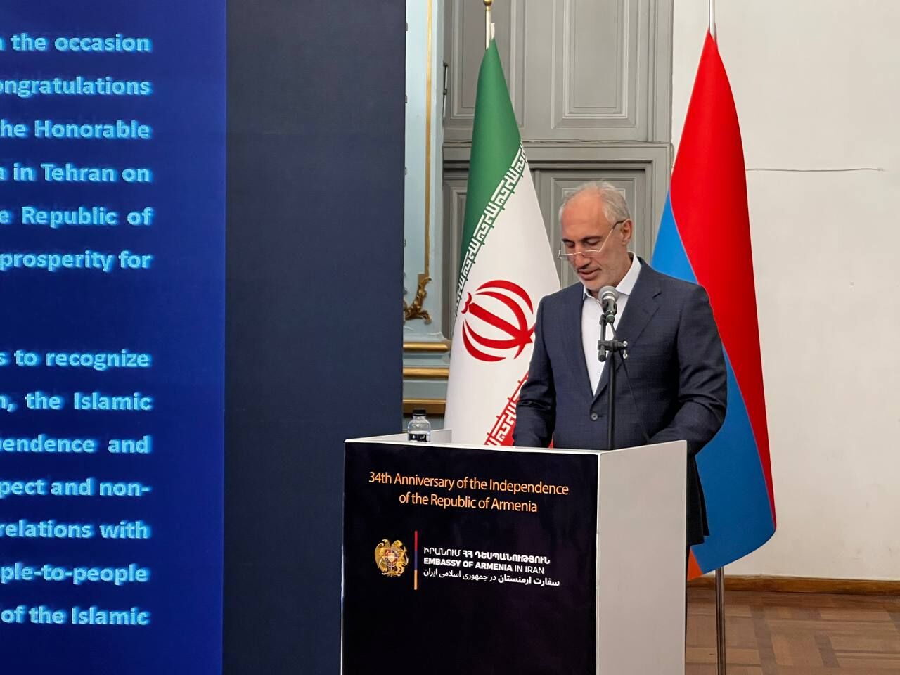 تهران و ایروان در فعال‌سازی کریدور خلیج فارس–دریای سیاه منافع مشترکی دارند