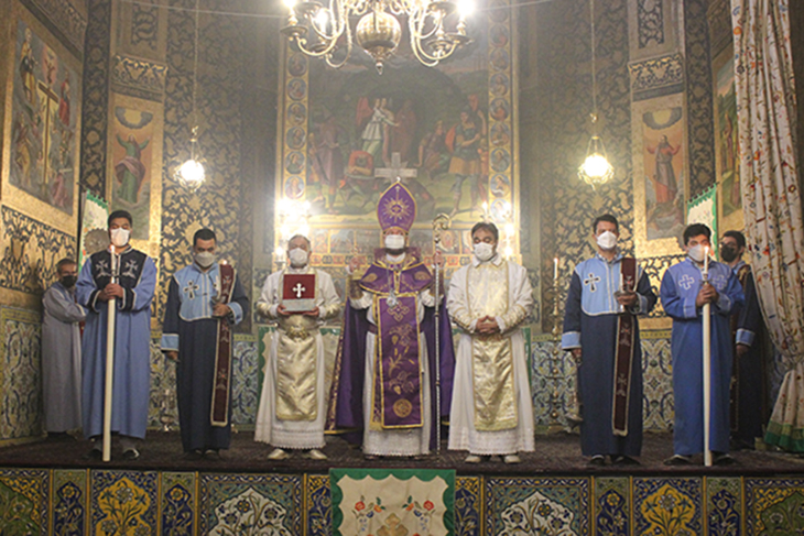 Եպիսկոպոսական Սուրբ եւ Անմահ Պատարագ՝ Նոր Ջուղայում