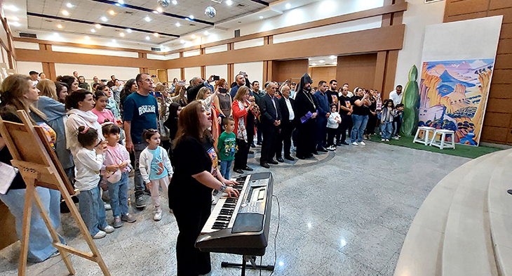 «Փոքրիկ արւեստագէտներ» նշանաբանի ներքոյ նշւեցին Սրբոց Թարգմանչաց եւ Հայ մշակոյթի տօները՝ Նոր Ջուղայի Հայ Մ. Մ. «Արարատ» միութեան յարկի ներքոյ