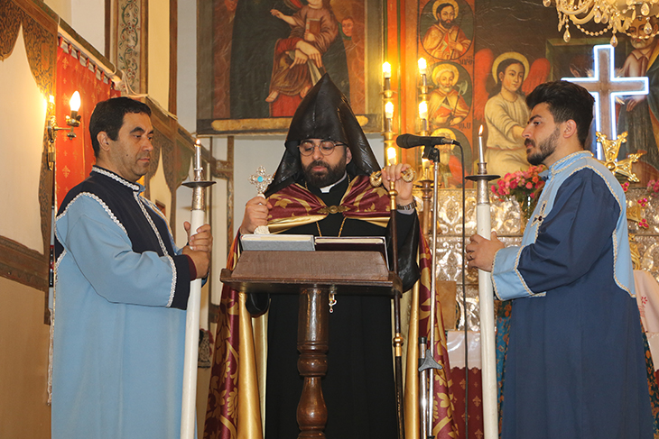 Նոր Ջուղայում ընթերցւեց Ն.Ս.Օ.Տ.Տ. Արամ Ա Կաթողիկոսի 2026 տարւայ հռչակագիրը