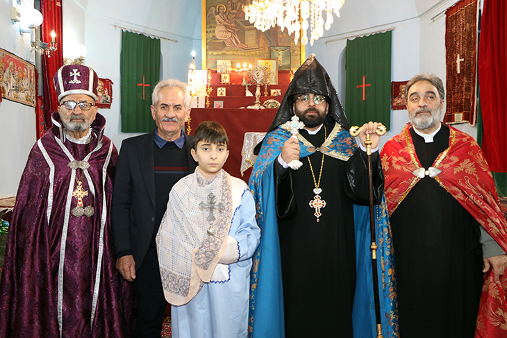 Յիսուս Քրիստոսի Ս. Ծննդեան եւ Աստւածայայտնութեան տօների առթիւ Ս. եւ Անմահ Պատարագ՝ Բոլորան գիւղում